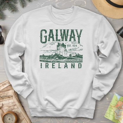 Galway Ireland Vintage Print Sweatshirt