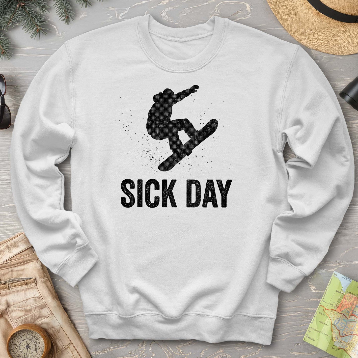 Sick Day Snowboard Sweatshirt