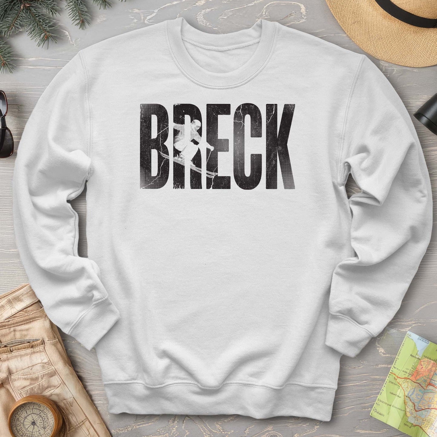 BRECK Skier Sweatshirt