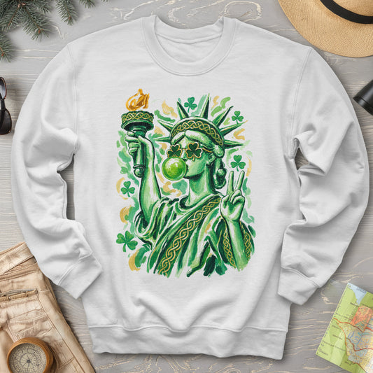 Irish Lady Liberty Sweatshirt