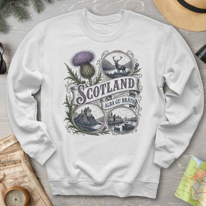 Scotland Vignettes Sweatshirt