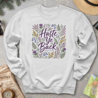 Haste Ye Back Scotland Sweatshirt