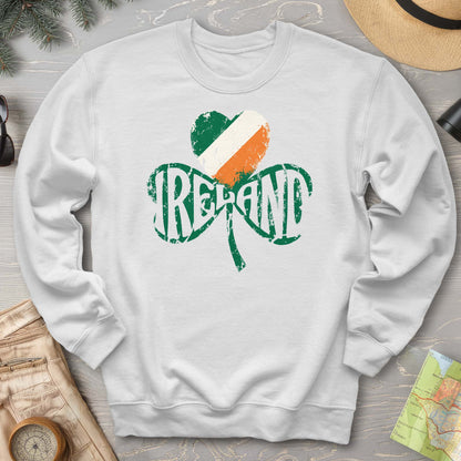 Ireland Shamrock Flag Sweatshirt