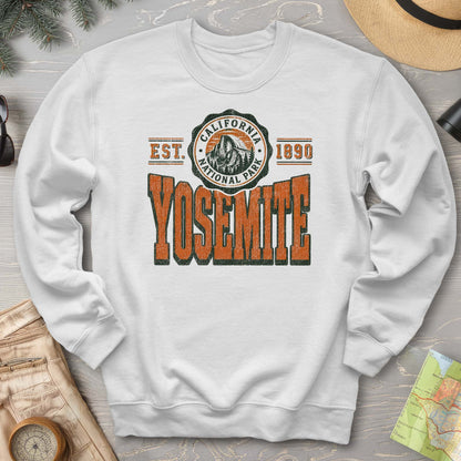 Yosemite Retro Scoop Sweatshirt - Yosemite_Retro_Varisty_V01