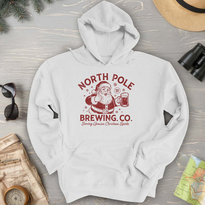 North Pole Brewing Company Vintage Print Hoodie