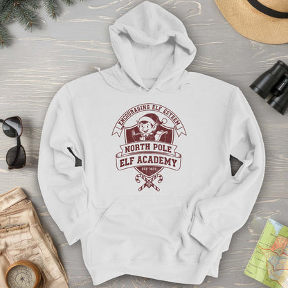North Pole Elf Academy Hoodie
