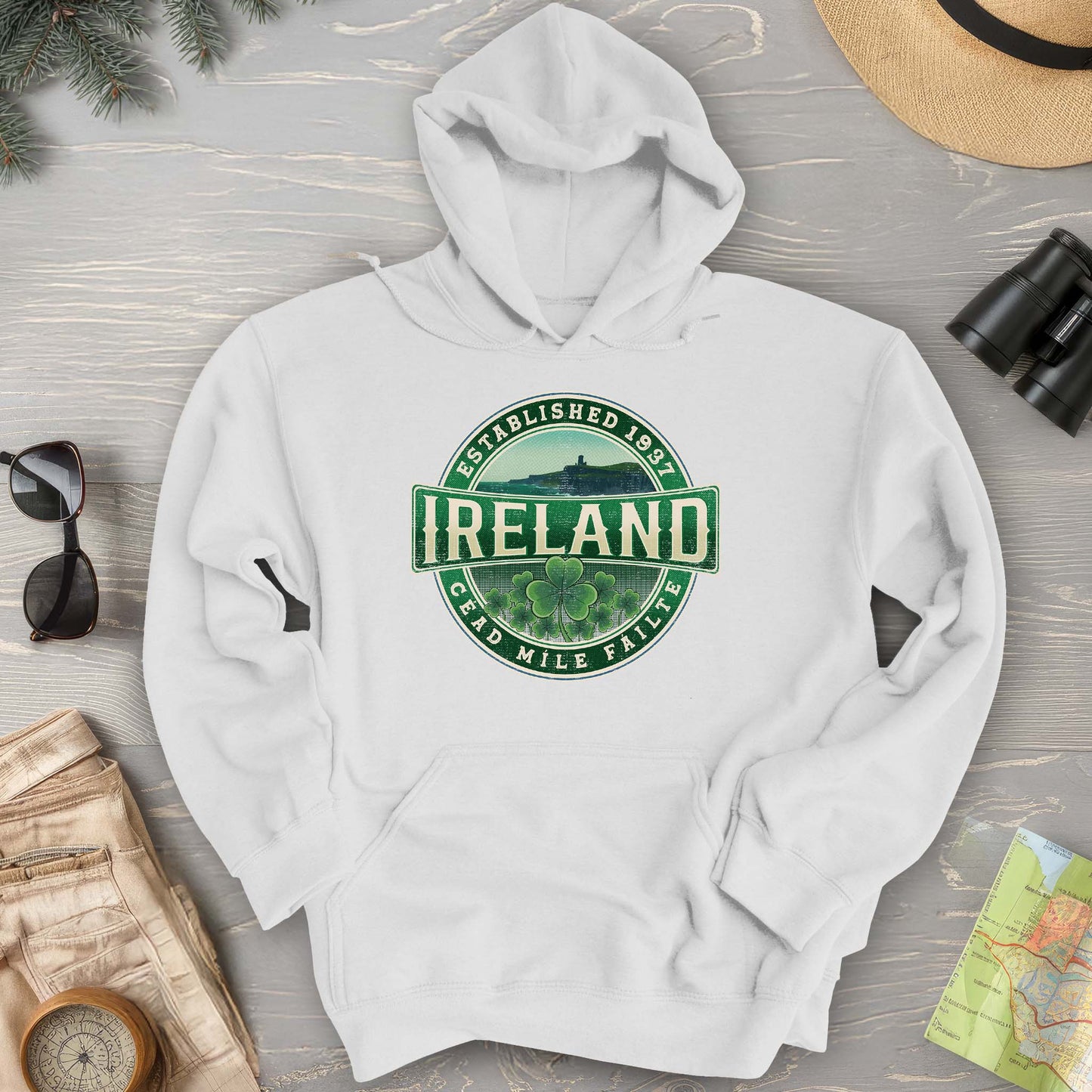 Ireland Badge Hoodie