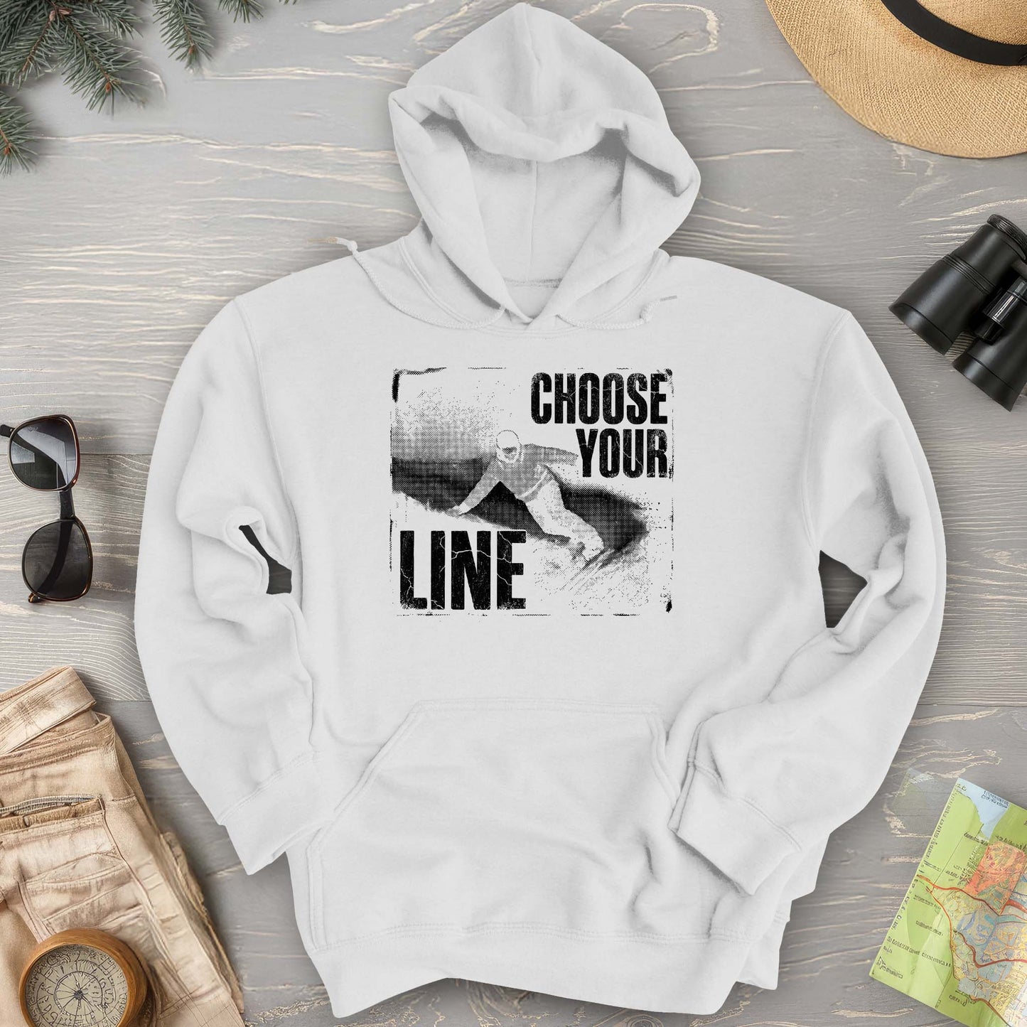 Choose Your Line Hoodie