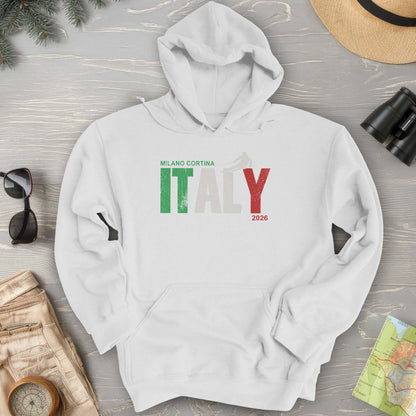Milano Cortina Skier Hoodie