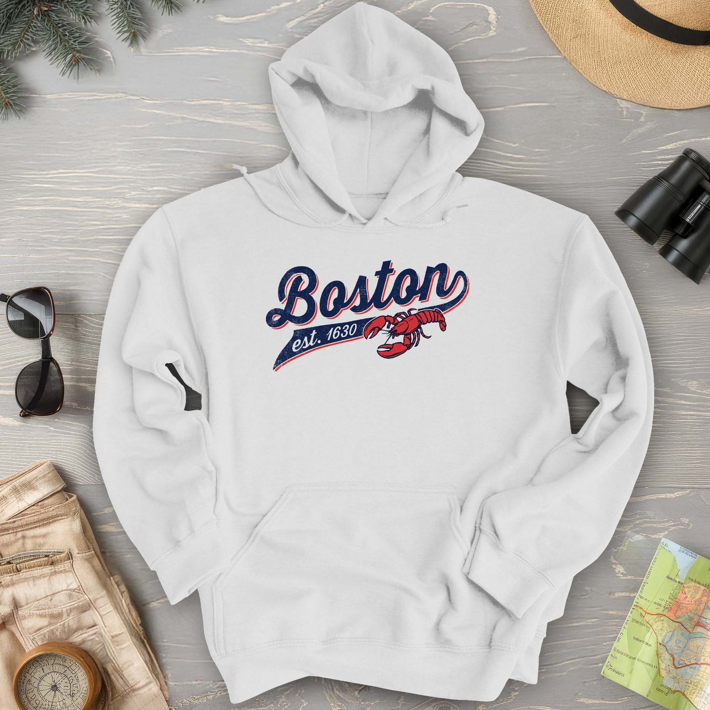 Boston Banner Hoodie
