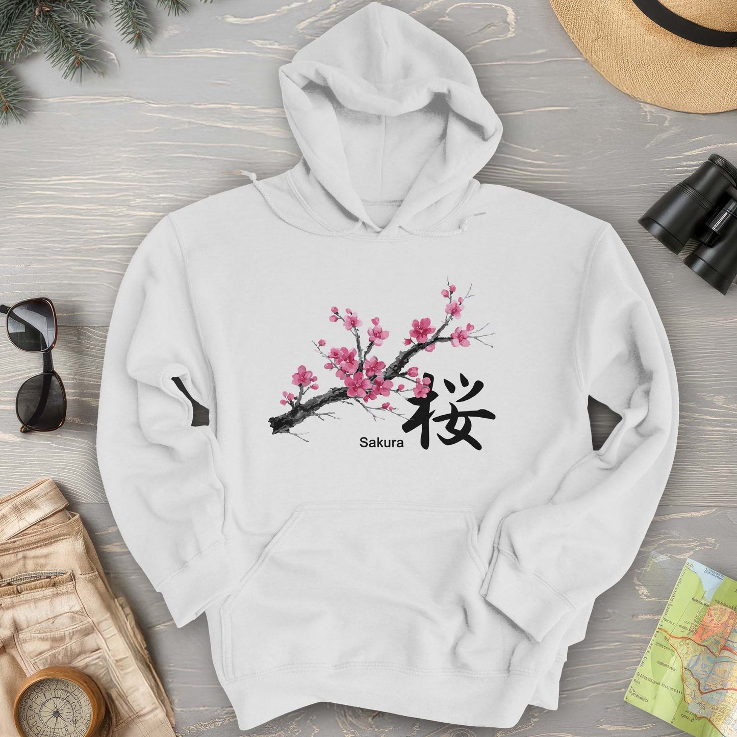Cherry Blossom Sakura Hoodie