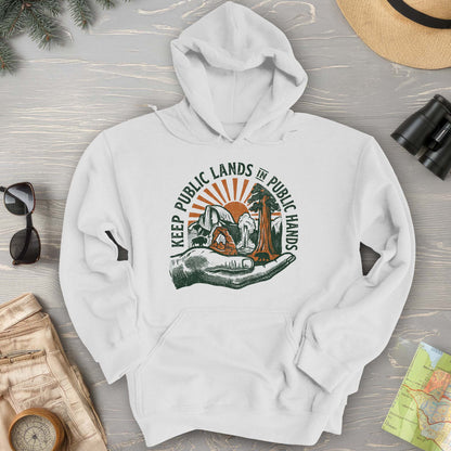 Public Lands Public Hands V1 Hoodie