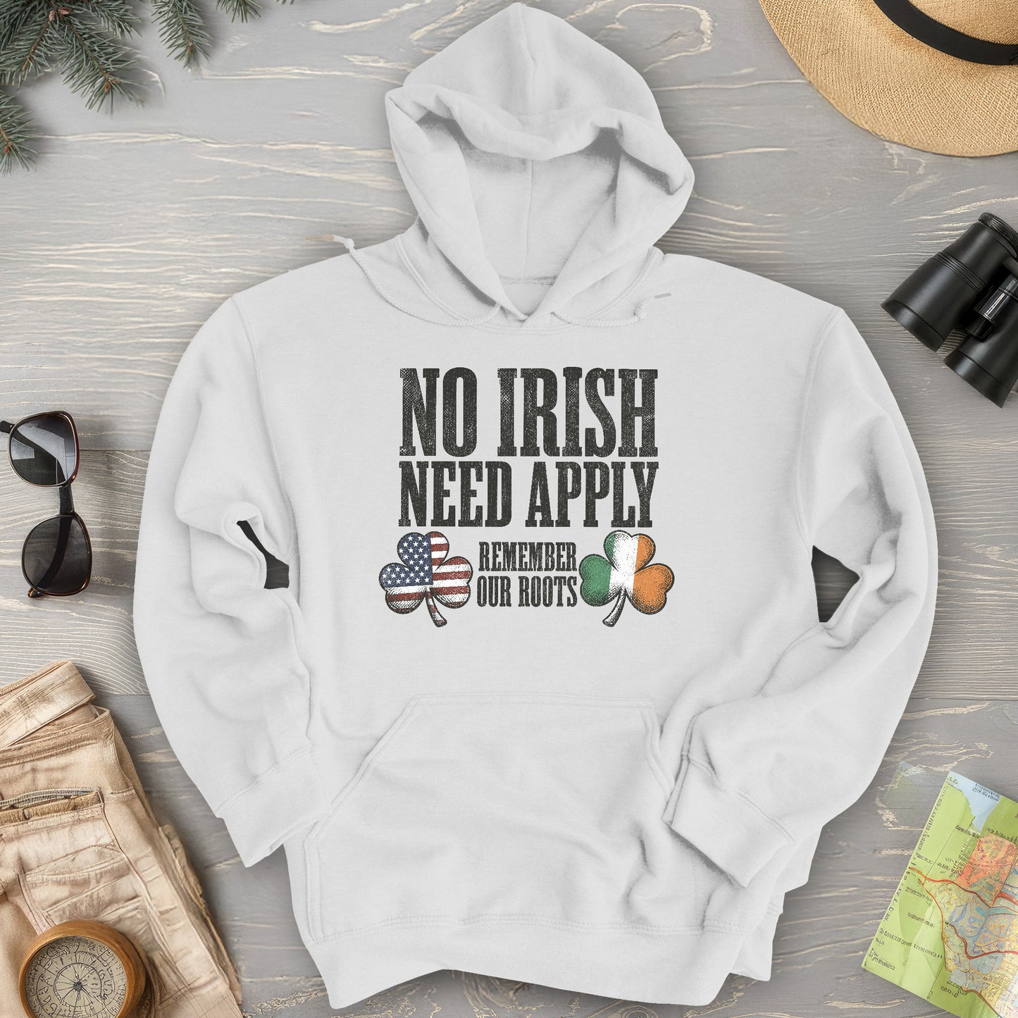 No Irish Need Apply Hoodie