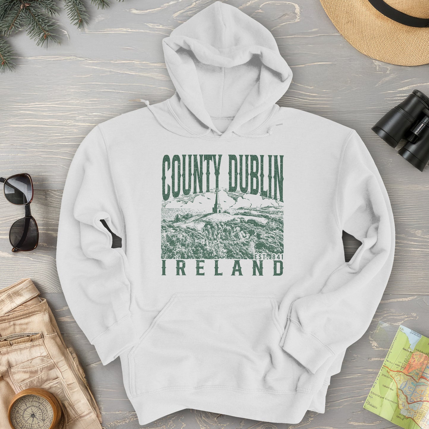 County Dublin Ireland Hoodie