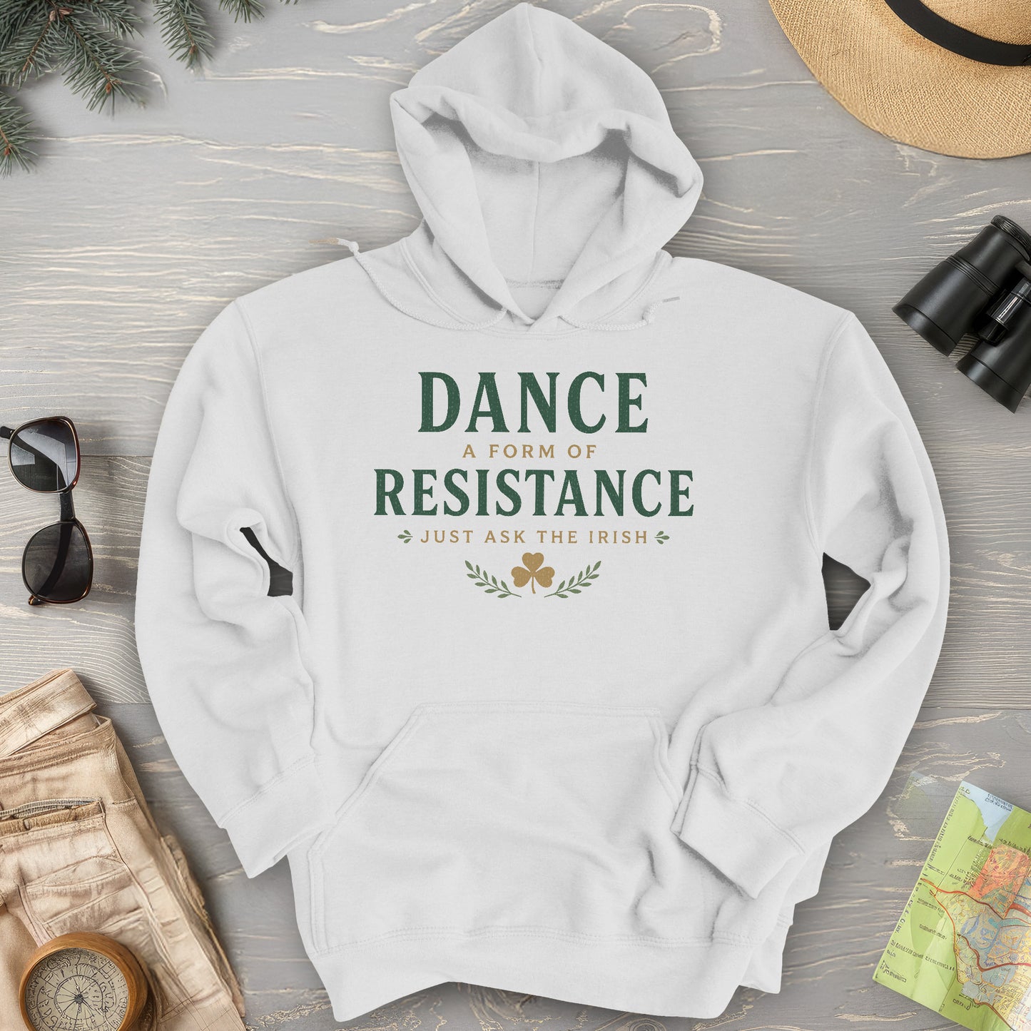 Dance Resistance Irish Hoodie
