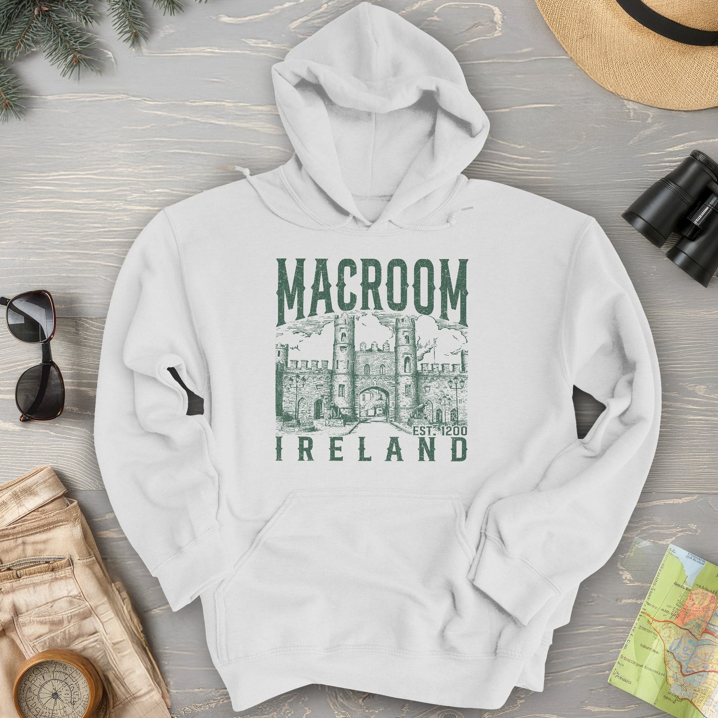 Macroom Ireland Sketch Hoodie
