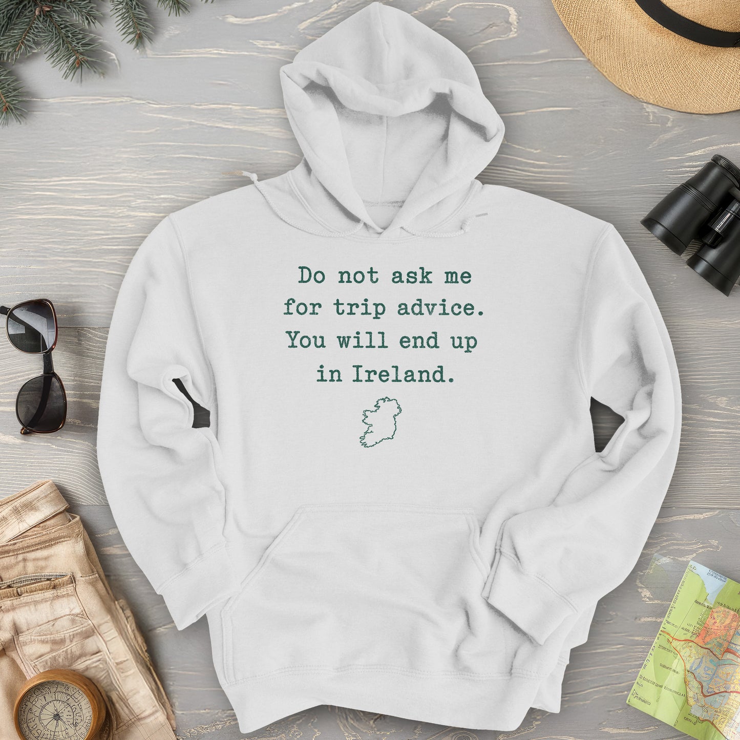 Trip Advice Ireland Hoodie