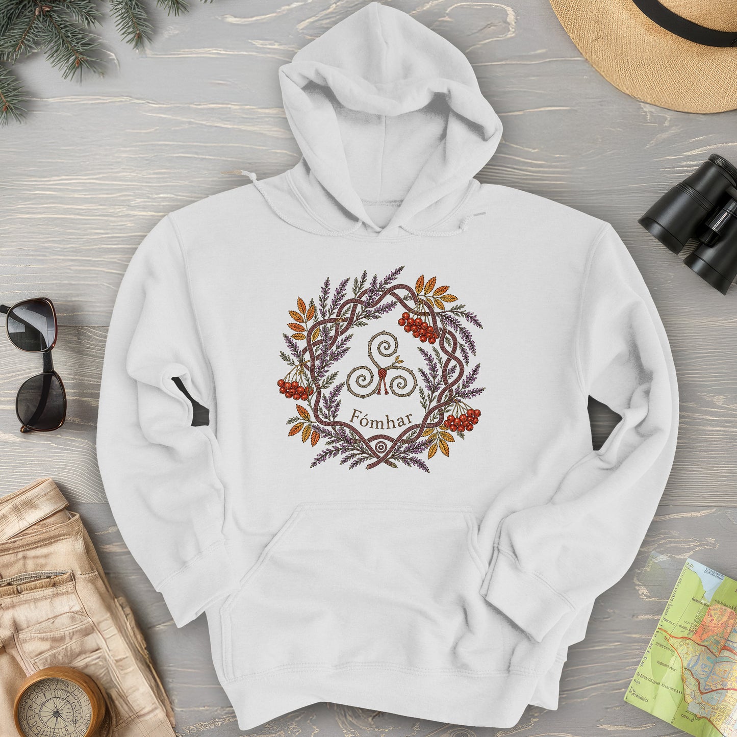 Fómhar Triskele Hoodie