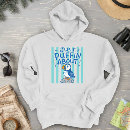 Just Puffin About Stripes Hoodie
