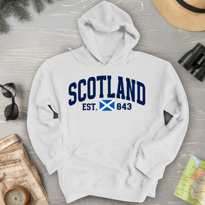 Scotland Varsity Flag Hoodie