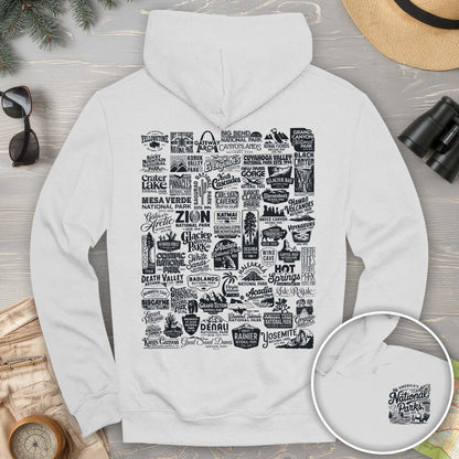 National Parks "63 Vintage Logos" Hoodie