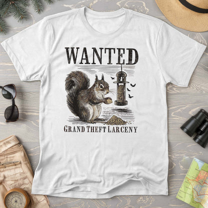 Funny Bird Lover Squirrel Comfort Colors T-Shirt