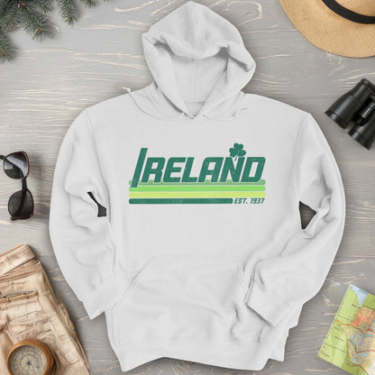 Ireland Retro Stripe Hoodie