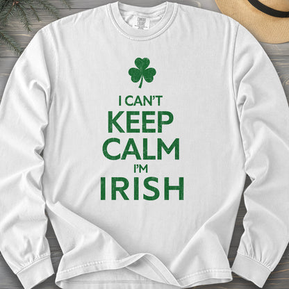 Keep Calm Irish Long Sleeve Shirt