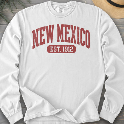 New Mexico Est 1912 Comfort Colors 6014 Long Sleeve