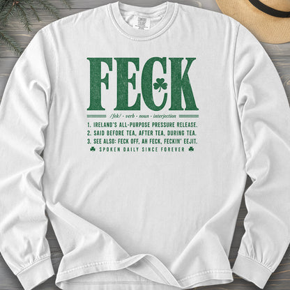 Feck Definition Comfort Colors 6014 Long Sleeve