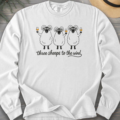Three Sheeps Comfort Colors 6014 Long Sleeve