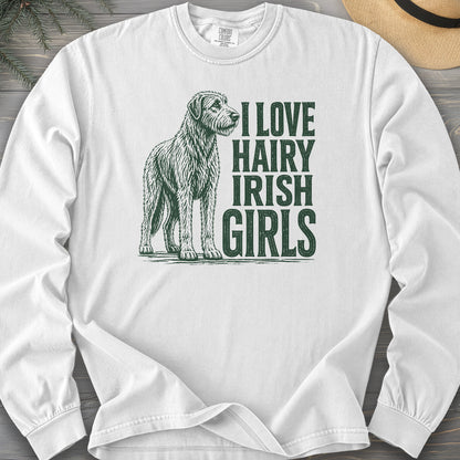 Irish Wolfhound Lover Comfort Colors 6014 Long Sleeve