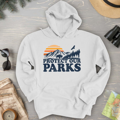 Protect our Parks Vintage Sunset Hoodie