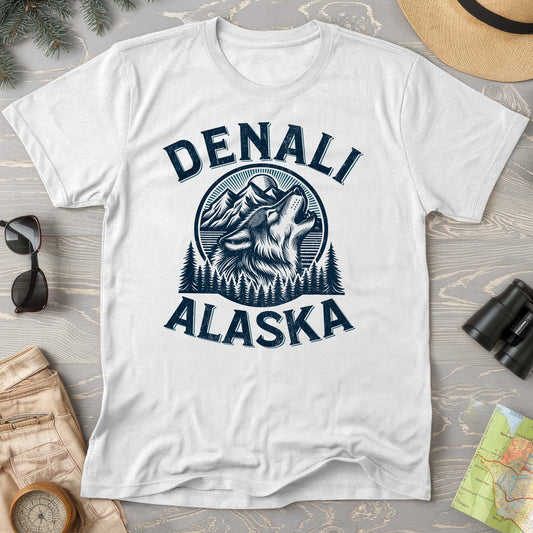 Denali National Park "Vintage Wolf" Comfort Colors T-Shirt