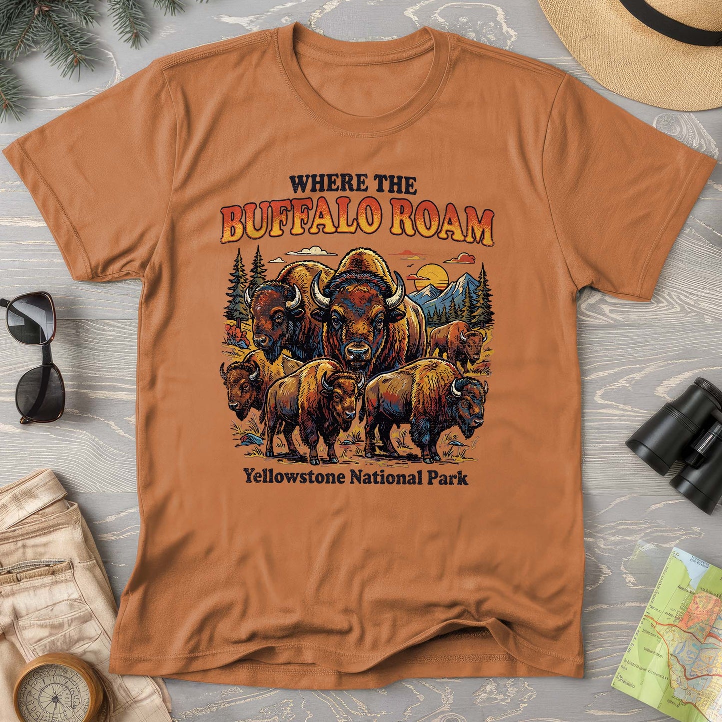 Where the Buffalo Roam T-Shirt
