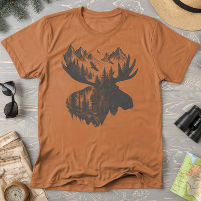 Moose Double Exposure T-Shirt