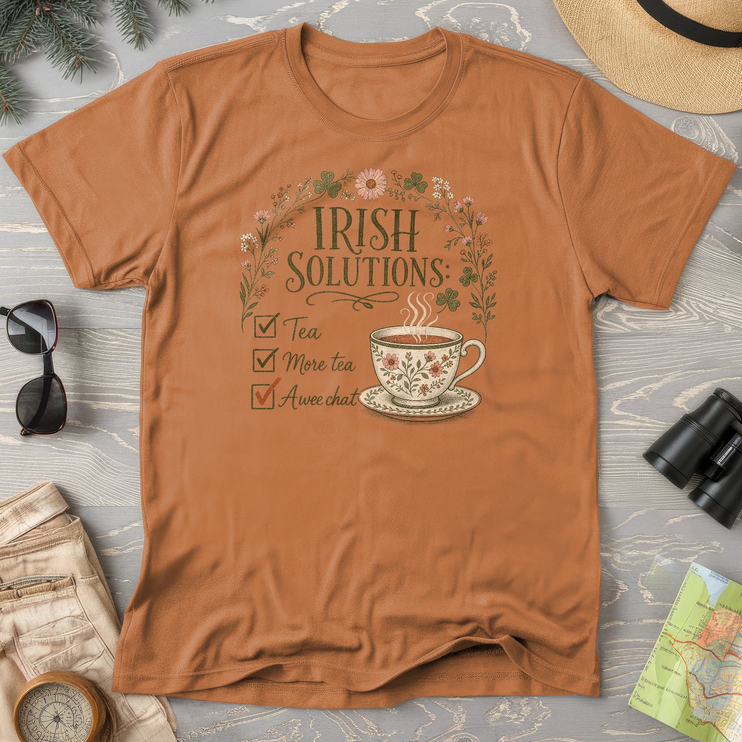 Irish Solutions Tea Cup T-Shirt