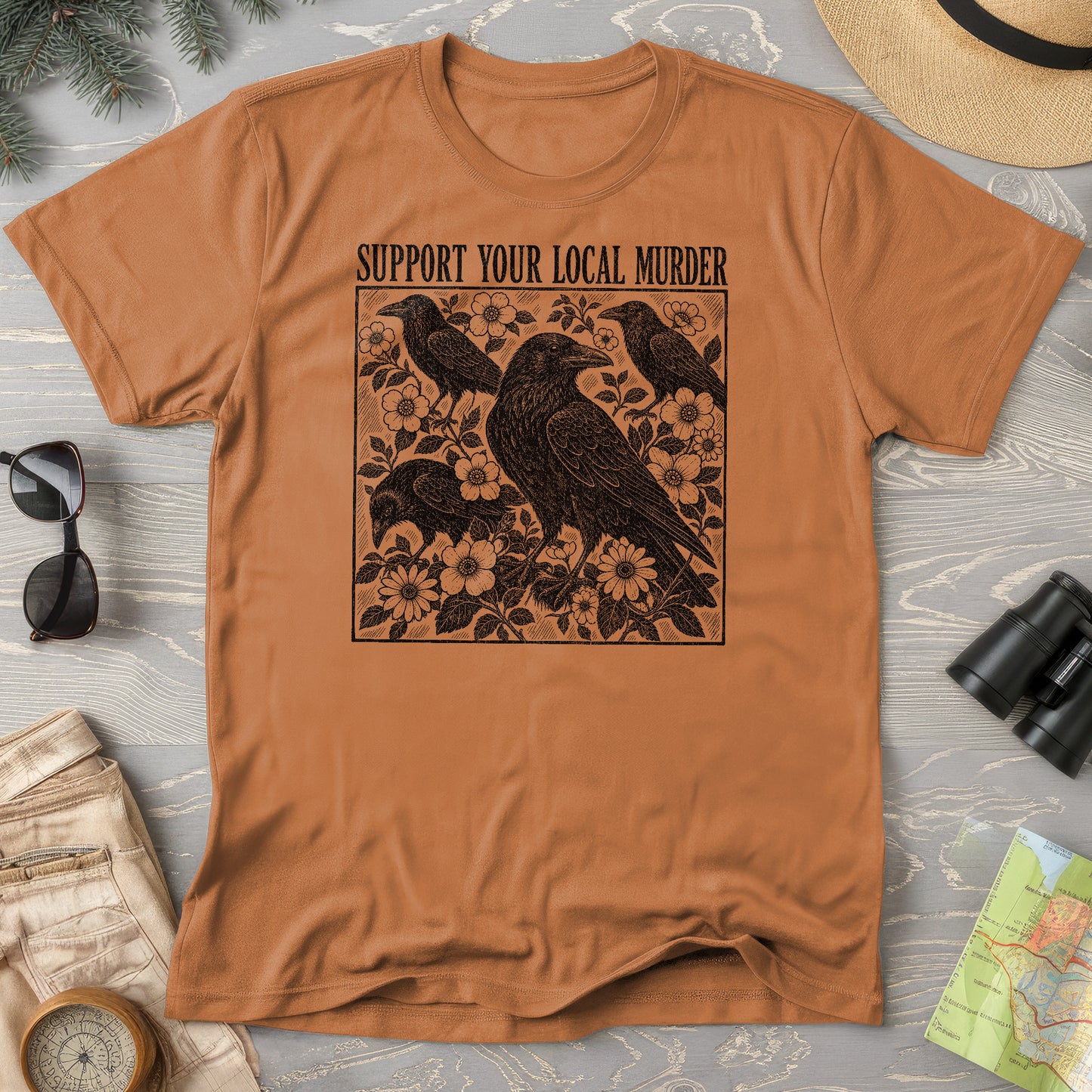 Crow Local Murder T-Shirt