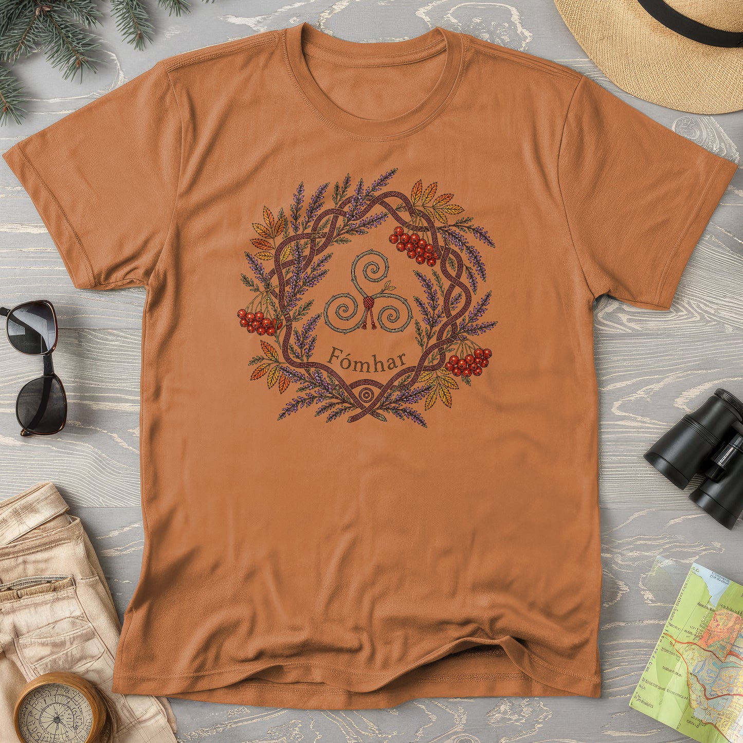 Fómhar Triskele T-Shirt