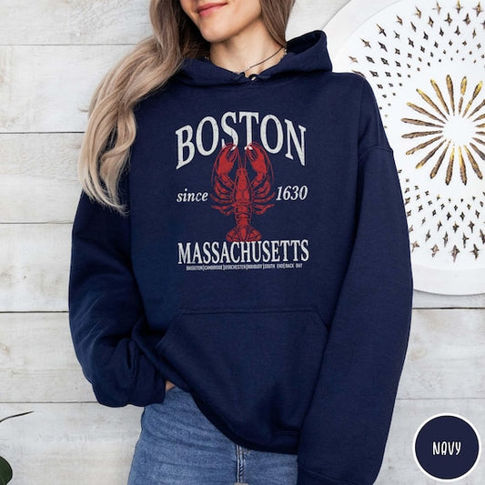 Bargain Bin Overstock! Boston Classic Lobster Hoodie