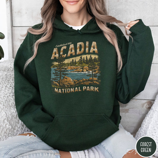 Bargain Bin Overstock! Acadia National Park Hoodie
